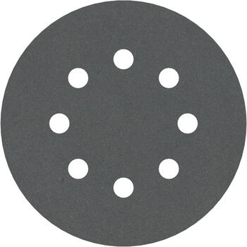 Slīpēšanas disks PRO F355, 125mm, 400 graudi, 8 caurumi, 5 gab., 2608605121, BOSCH (2608605121)