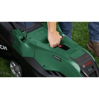 Bosch AdvancedlRotak 36V-40-650 06008B9F00, akumulatora zāles pļāvējs, 36V, 2.0Ah, 40cm, 650m², 50l, 25-80mm, 7 pozīcijas (06008B9F00)