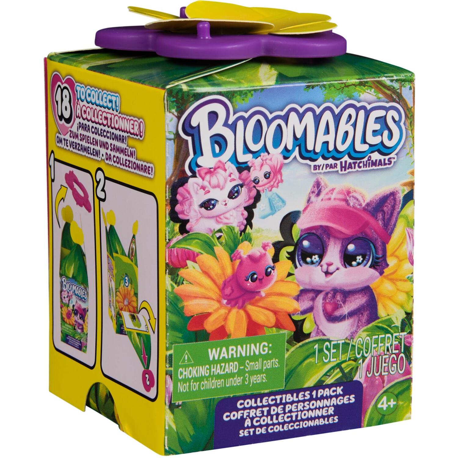 Hatchimals interaktīvā rotaļlieta 6074234, 3-6 gadi, 12 iepakojumi, Bloomables kolekcija, atverams iepakojums (6074234)