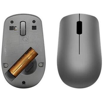 Lenovo Беспроводная мышь 530 GY50Z49089, 2.4 GHz, 1200 DPI, 3 кнопки, эргономичный дизайн, nano USB приемник (GY50Z49089)