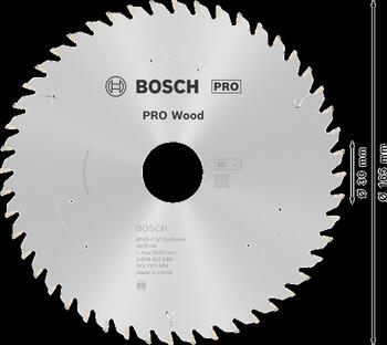 Rokas ripzāģiem PRO WOOD CORDLESS RIPZĀĢA ASMENS BOSCH 2608837689 (2608837689)