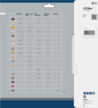 Ripzāģa disks 250x30 mm Multi material, Paneļzāģiem PRO MULTI MATERIAL RIPZĀĢA ASMENS, 2608640516, BOSCH (2608640516)