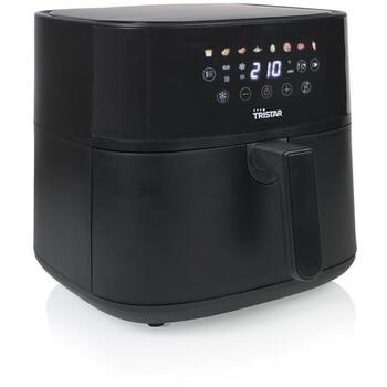Tristar karstā gaisa friteris FR-9071, 2000 W, 8 L, melns, 8 programmas, LED displejs, pieskāriena kontrole (FR-9071)