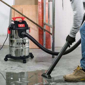 Ecomax putekļu sūcējs sausai un slapjai sūkšanai EMX 25L EM19307-25BA&EMX, 900W, 25l, 153mbar, 32m³/h, 220-240V, 3m (EM19307-25BA&EMX)