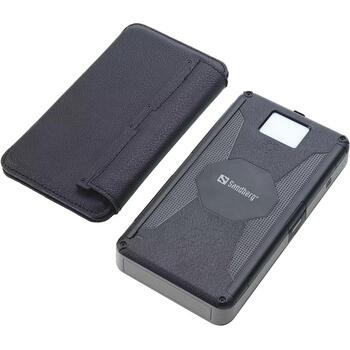 Sandberg Солнечная 6-панельная Powerbank 20000 420-73, 20000 мАч, Литий-полимер, IPX4, 7.5 Вт, 3 устройства (420-73)