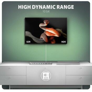 Axagon док-станция HMC-10HLS, USB 5Gbps, 4x USB-A, HDMI 4K/60Hz, RJ-45, SD/microSD, PD 100W (HMC-10HLS)
