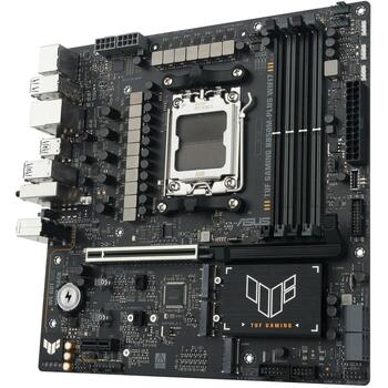 Asus mātesplate TUF GAMING B850M-PLUS WIFI7, AMD Ryzen 7000/8000/9000, DDR5, 256 GB, PCIe 5.0, 7.1 audio, Wi-Fi 7 (TUF GAMING B850M-PLUS WIFI7)