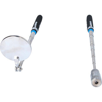 Teleskopisks spoguļa un magnēta komplekts, 620mm, BT115905 BRILLIANT TOOLS (BT115905)