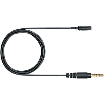 Shure MVL петличный микрофон, MVL-3.5MM, -44dB, 1.52cm, 0.55cm, 1, проводной, omni-directional, ветрозащита для микрофона (MVL-3.5MM)