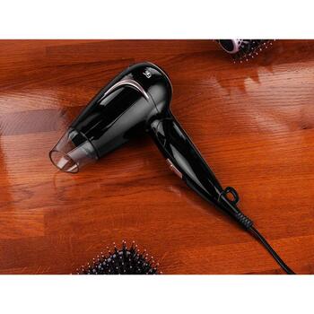 Lafe фен LAFSUS44844, 1200W, 2 скорости, 2 температурных режима, 1 насадка, 2м шнур, складная ручка, защита от перегрева (LAFSUS44844)