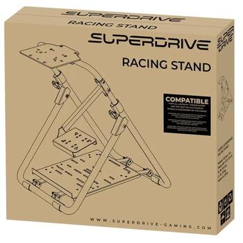 Subsonic SA5615 подставка для руля, регулируемая высота, кронштейн для педалей, держатель рычага КПП, металлическая рама (SA5615)