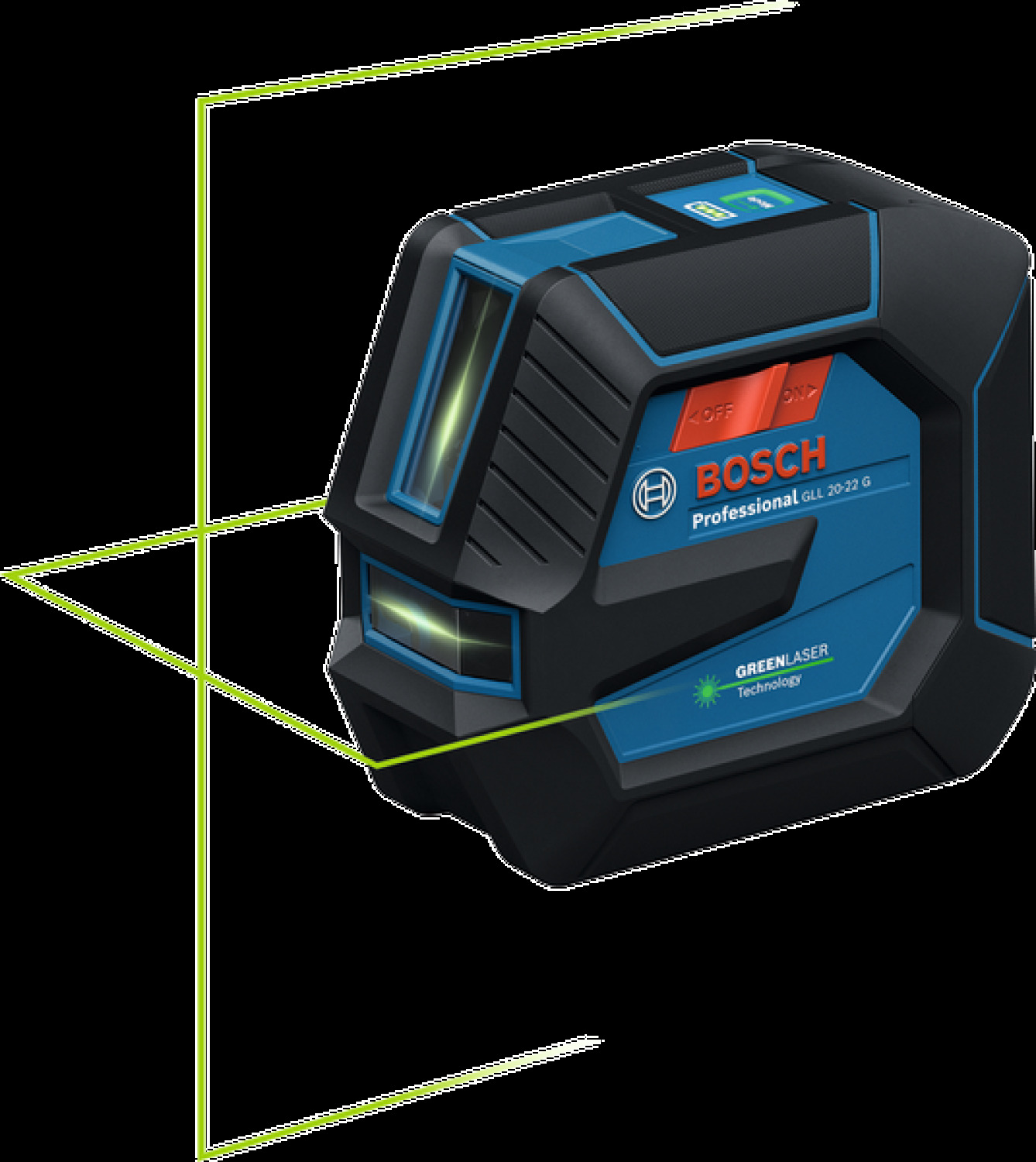 Līniju lāzers GLL 20-22 G PROFESSIONAL BOSCH 0601065602 (0601065602)