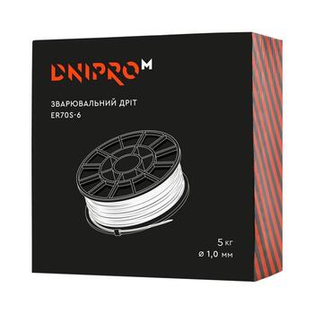 Metināšanas stieple ER70S-6 1mm, 5kg 81204004 DNIPRO-M (81204004)