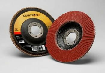 Lameļu disks Cubitron II 967A 125mm P40+, 3M, A65054, 125mm (A65054)