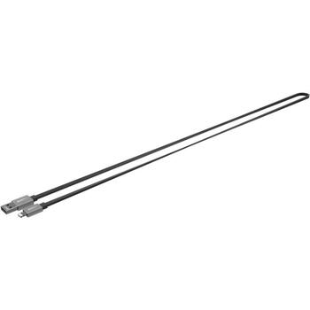Emtec кабель USB-A на Lightning ECCHAT700AP, 1.2m, 2.4A, USB 2.0, серый, черный (ECCHAT700AP)