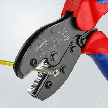 Presēšanas knaibles 0,5-6mm² 975236 KNIPEX (97 52 36)