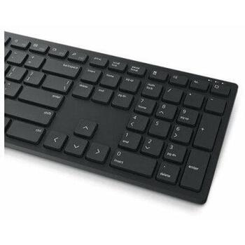 Dell Pro KM5221W tastatūra un pele, 2.4 GHz, 3 taustiņi, akumulatori 2xAAA/1xAA, saderība: Windows 7/8.1/10, Mac, Linux, Android (580-AJRC_LT)