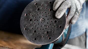 Slīpēšanas pamatne 150mm,Soft GET 75-150, Ekscentra slīpmašīnām EXPERT MULTIHOLE BALSTA DISKS, 2608900006, BOSCH (2608900006)