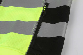 Pesso Hi-vis jaka ar kapuci FL05G-M, CL2, 155g/m², 100% poliesters, EN ISO 20471:2013, 2. kat. (FL05G-M)