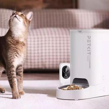 Petkit Automātiska barotava P571 YumShare Solo, 3L, balta, svaru sensors, personalizēta ēdiena zvans (P571)