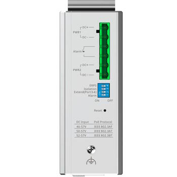 Ruijie RG-NIS2100-4GT2SFP-HP | 6-портовый Промышленный Коммутатор с Облачным Управлением — Прочный Дизайн, Чёрный Корпус (RG-NIS2100-4GT2SFP-HP)