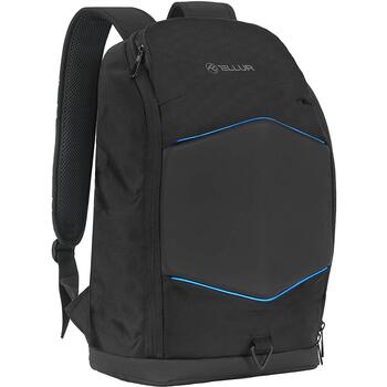 Tellur Рюкзак TLL611282, 15,6 дюйма, USB порт, LED лента, черный (TLL611282)