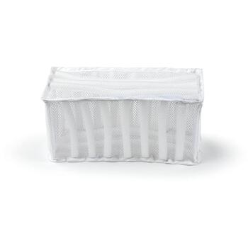 Jata HPLA8020 сумка для стирки обуви, 36x16x16см, полиэстер, белая, с шумопоглощающей пеной (HPLA8020)