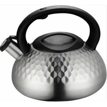 Brock MWK 004 La Cuisinette чайник, 2,5 л, 3 л, нержавеющая сталь, для индукции, со свистком (MWK 004)