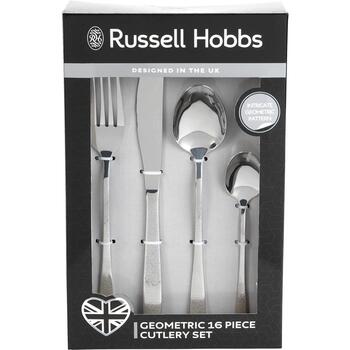 Russell Hobbs Геометрический набор столовых приборов 16 шт RH01519EU7, нержавеющая сталь, 750 грамм (RH01519EU7)