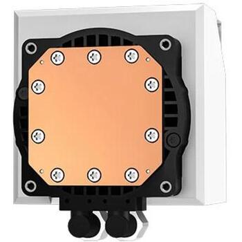 Deepcool CPU šķidrā dzesētāja LT720 R-LT720-WHAMNF-G-1, 360 mm, 85,85 cfm, 3 ventilatori, RGB apgaismojums (R-LT720-WHAMNF-G-1)
