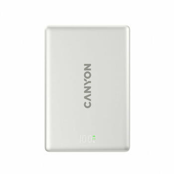 CANYON OnPower 511 магнитный внешний аккумулятор 10000мАч 20Вт USB-C MagSafe серый CNS-CPB511G (CNS-CPB511G)