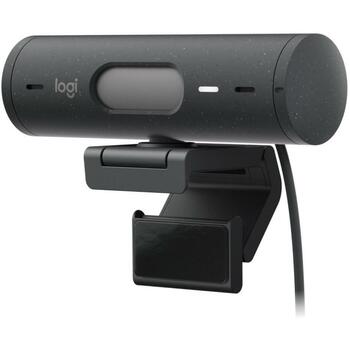 Logitech WEBCAM BRIO 505 960-001459, 1920x1080, 4MP, 90°, 4x цифровое увеличение, 1.5m кабель, шторка конфиденциальности (960-001459)