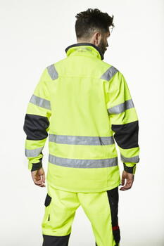 Helly Hansen Hi-vis jaka ALNA 77210_369-L, 0.937kg, 70% poliesteris, 30% kokvilna, CL3, YKK rāvējslēdzējs, krūšu kabatas (77210_369-L)