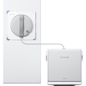 Ecovacs Робот для мытья окон WINBOT W2S OMNI, 8000 Па, 110 мин, технология TruEdge, WIN-SLAM 4.0 (WINBOT W2S OMNI)
