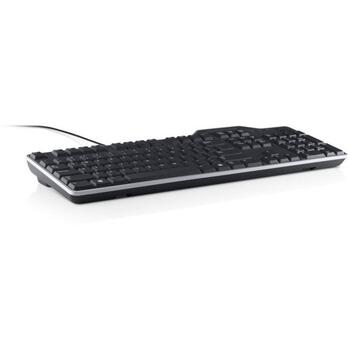Dell Klaviatūra KB813, 1xUSB, 549g, noņemams plaukstas atbalsts, izturīga pret izliešanu, zemu profilu taustiņi (580-18366)