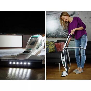 Leifheit Regulus PowerVac 2in1 1011925, беспроводной пылесос, 20В, 40мин, циклонный, без мешка, 2 режима, 6 светодиодов, складной (1011925)