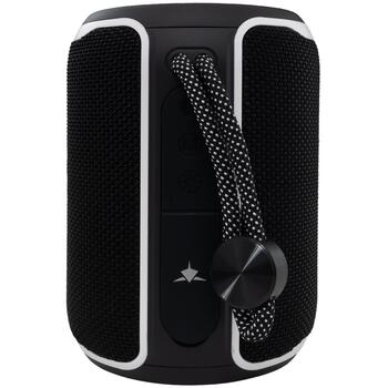 White Shark Bluetooth колонка Ghatam GBT-3007 GHATAM BW, 10 W, 20 Hz-20 kHz, 1500 mAh, RGB LED, FM, AUX, USB, микрофон (GBT-3007 GHATAM BW)
