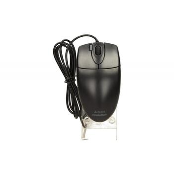 A4Tech OP-620D мышь, A4TMYS30398, 800 dpi, 4 кнопки, USB, проводная, черная (A4TMYS30398)