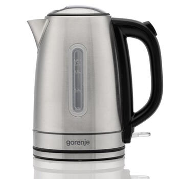 Gorenje K17DS электрический чайник для кипячения воды 2200W 1.7L 360° база автоотключение нержавеющая сталь (K17DS)