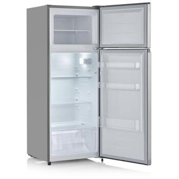 Severin Холодильник 8761, 205 л, 170 кВтч, класс E, 40 дБ, 2 полки, LED освещение, VeggieBox (8761)