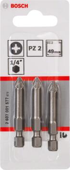 Urbjmašīnām/skrūvgriežiem SKRŪVGRIEŽA UZGALIS EXTRA HARD, 2607001577 BOSCH (2607001577)