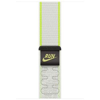 Apple Nike Sport Loop MKV14ZM/A, 46мм, 145-220мм, ремешок для умных часов, 80% переработанный нейлон, белый (MKV14ZM/A)