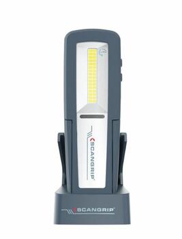 Scangrip Рабочий светильник LED UNIFORM 03.6208, 50/500lm, 32 LED, IP65, 180 градусов, перезаряжаемый, индикатор батареи (03.6208)