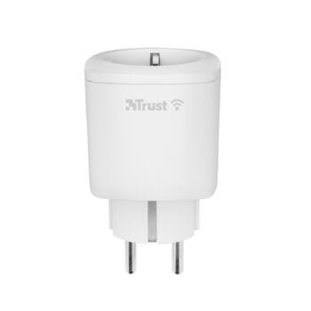 Trust умная WiFi розетка 3000W 2.4GHz 71289 управление через приложение и смартфон для умного дома Белый (71289)
