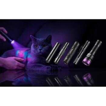 SUPERFIRE S11-H УФ-фонарь, 365нм, 3Вт, LED, 1500мАч, 280мин, USB-C, алюминий, 126x26мм (S 11-H)