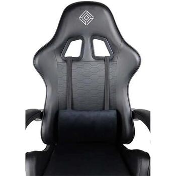 Subsonic Игровое кресло SA5685, черный, синтетическая кожа, 3 класс, металлическое основание, 5 колес, регулировка высоты (SA5685)