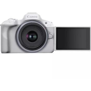 Canon EOS R50 Беззеркальная камера, 5812C013, 24.2 МП, 4K 30p, ISO 100-25600, 2.95