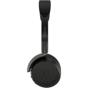 Jabra гарнитура Evolve3 65 Flex MS 36699-999-999, USB-A, Bluetooth 5.3, 80 ч, 20-20000 Гц, 6 микрофонов, ANC, Microsoft Teams (36699-999-999)