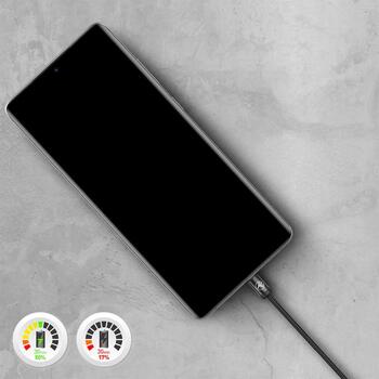 Tellur Minimalist USB-C uz USB-C kabelis TLL155801, 240W, 2m, melns, 48V/5A, 480 Mbps, 2 porti, USB-C vīriešu savienotāji (TLL155801)