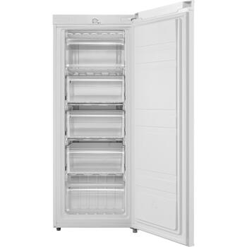 Midea Морозильник MDRU229FZE01, 160L, 142см, Класс E, Вертикальный, Отдельностоящий, 1 дверь, 5 полок, 7.2кг/24ч (MDRU229FZE01)